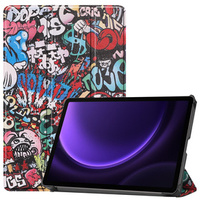 Case for Samsung Galaxy Tab S10 Lite / S10 FE / S9 FE, with flap, graffiti