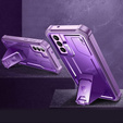 Armored case for Samsung Galaxy S21 FE, Dexnor Full Body, purple