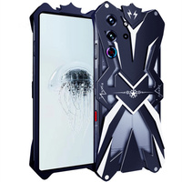 Armored case for ZTE nubia Red Magic 10 Pro 5G, Aluminum Alloy, black