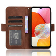 Flip case for Samsung Galaxy A15 4G / 5G, Card Slot, brown