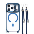 Case with stand and detachable lanyard, for MagSafe for iPhone 17 Pro