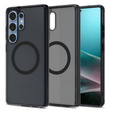 Spigen MagSafe Case for Samsung Galaxy S25 Ultra, Ultra Hybrid, matt / black + 9H Tempered Glass