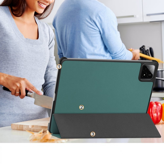 Case for Xiaomi Pad 7 / 7 Pro, Smartcase, green