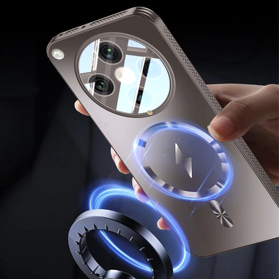 The casefor Oppo Find X8 Pro, MagSafe, silver