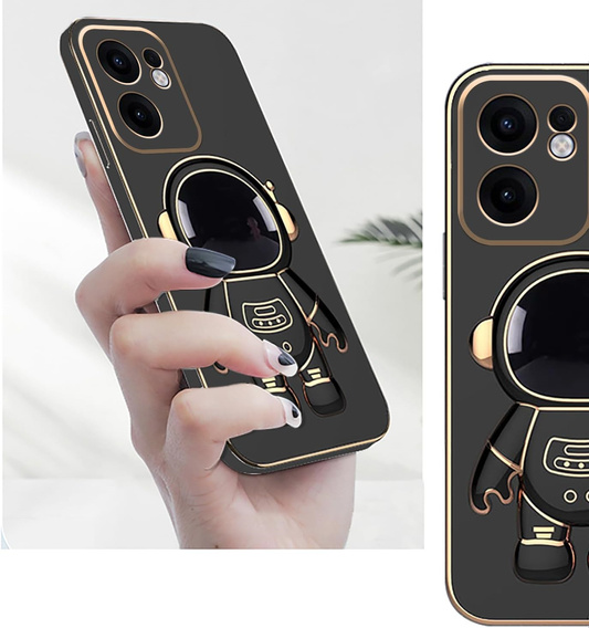 Case for Oppo Reno 13F / Oppo Reno 13FS, Astronaut, black