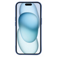 Case for iPhone 15 Plus, Silicone Lite, dark blue