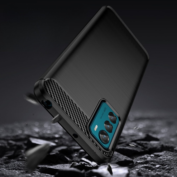 Case for Motorola Moto G42 4G, Carbon, black