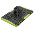 Case for Lenovo Tab M10 10.1 Gen 3, Tire Armor, black / green