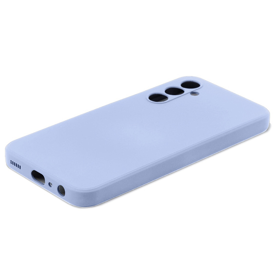 Case for Samsung Galaxy M34 5G, Silicone Lite, blue