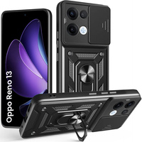 Case for Oppo Reno 13, CamShield Slide, black