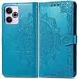 Flip case for Xiaomi Redmi 13, Mandala, blue