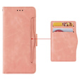 Flip case for Honor 70 5G, Card Slot, pink