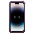 Armored case for iPhone 14 Pro Max, Dexnor Full Body, purple