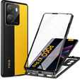 Case for Xiaomi Poco X7 Pro 5G, Magnetic Dual Glass, black