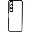 Case for Sony Xperia 1 V, Magnetic Dual Glass, black