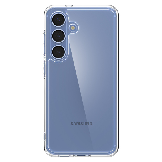 Spigen case for Samsung Galaxy S25, Ultra Hybrid, transparent + 9H Tempered Glass