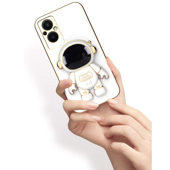 Case for Oppo Reno7 Lite 5G, Astronaut, white