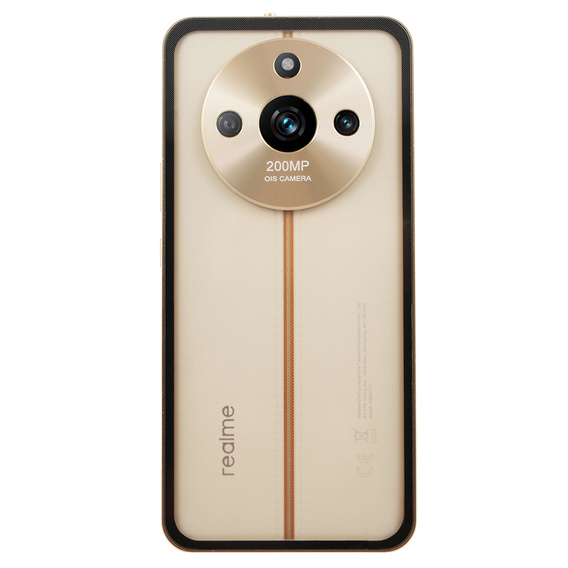 1 x Case for Realme 11 Pro 5G / Pro+ 5G, Frame Case, gold