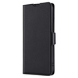 Flip case for Motorola Moto G22, Magnetic Clasp, black