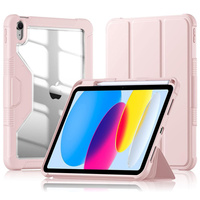 Case for iPad 11" 2025 A16 (11 gen.) / iPad 10.9" 2022 (10 gen.), Smartcase Hybrid, with stylus space, pink