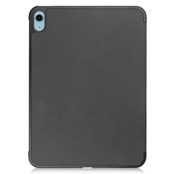 Case for iPad 10.9 2022 10 Gen, Smartcase with stylus space, black