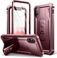 Armored case for iPhone XS Max, Dexnor Full Body, red