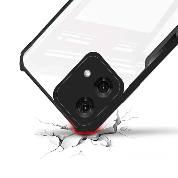 Case for Motorola Moto G84, AntiDrop Hybrid, black
