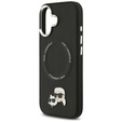 Karl Lagerfeld Karl & Choupette Heads Pins & Logo MagSafe Case for iPhone 17