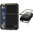 Love Mei Case for Samsung Galaxy S25 Ultra, armored with glass, green
