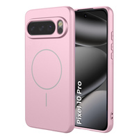 Silicone sleeve for Google Pixel 10 / 10 Pro, for MagSafe, pink