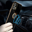 Case for Motorola Moto G53 5G, Electro Ring, black