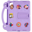 Children's case for Apple iPad Air 11" 6 gen. 2024, Cute Patterns, with stand, purple