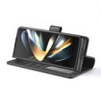 Flip case for Samsung Galaxy Z Fold6 5G, LC.IMEEKE, black