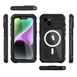 IP68 Waterproof Case for iPhone 14, SHELLBOX MagSafe, black