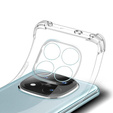 Case for Xiaomi Redmi Note 14 Pro+ 5G, Erbord Dropproof, transparent + Glass