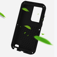 Love Mei Case for Samsung Galaxy S23 Ultra, armored without glass, green
