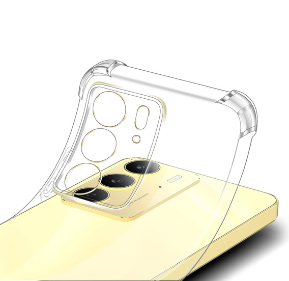 Case for Realme 14X / Realme C75, Dropproof, transparent