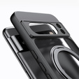 Case for Google Pixel 8A, Fusion Hybrid Kickstand, for MagSafe, transparent