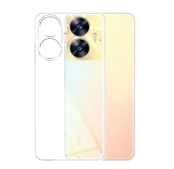 Thin Case for Realme C55, Slim, transparent
