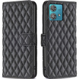 Flip case for Motorola Edge 40 Neo, Wallet, BINFEN COLOR, black