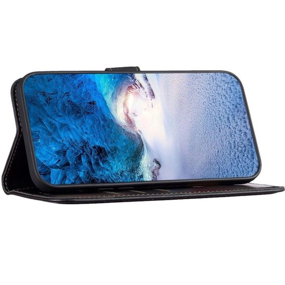 Flip case for Samsung Galaxy A55 5G,BINFEN Wallet, black