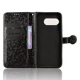 Flip case for T Phone 3 5G, Wallet Rhombus, black