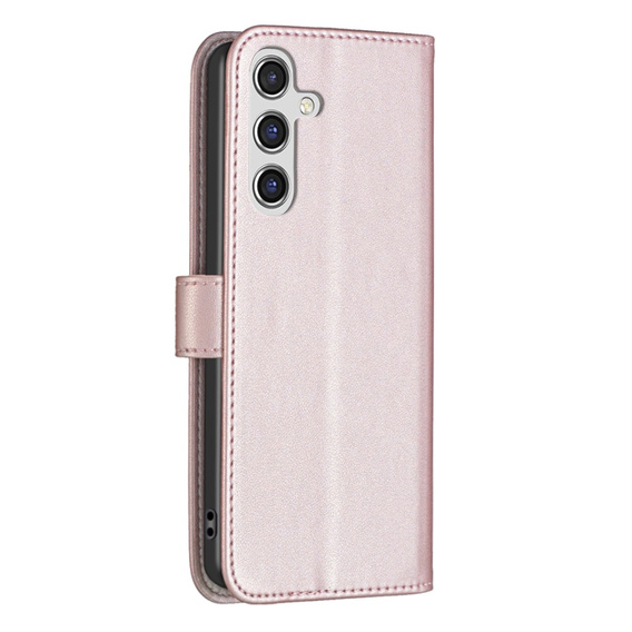 Flip case for Samsung Galaxy A55 5G,BINFEN Wallet, pink