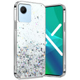 Case for Realme C30 / Narzo 50i Prime, Glittery, transparent