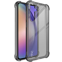 IMAK case for Samsung Galaxy S23 FE, Dropproof, transparent / black