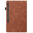 Case for Samsung Galaxy Tab S10 FE+ Plus, Classic, with space for stylus, black