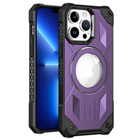 Case for iPhone 13 Pro, Heavy Duty, for MagSafe, purple
