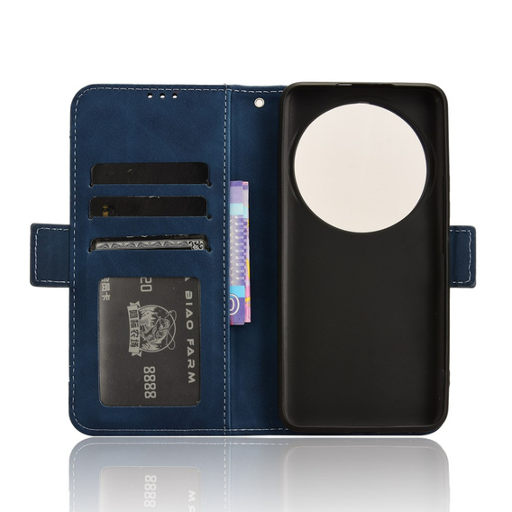Flip case for Xiaomi 14 Ultra, Card Slot, dark blue