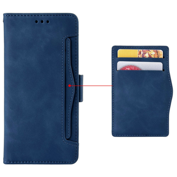 Flip case for T Phone 2 Pro 5G, Card Slot, dark blue