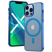 Case for iPhone 13 Pro Max, ERBORD Hybrid MagSafe Case, blue